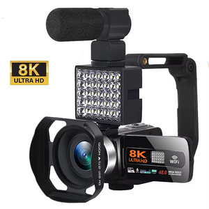 Kızılötesi gece görüş ile 8K 15FPS Video kayıt HD profesyonel 8K dijital kamera dahili WiFi - Product Image 1