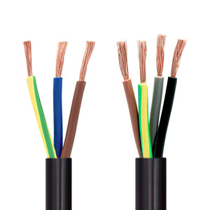 Çok iletken kraliyet kordon esnek kablo RVV 2 3 4 5 çekirdek 0.75 1 1.5 2.5 4 6 MM elektrik kablo tel güç kablosu - Product Image 4