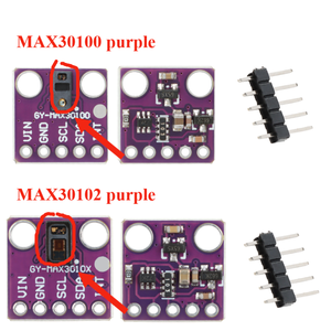 MAX30102 MAX30100心拍センサーモジュールパルス検出Arduino超低電力のための血液酸素濃度テスト - Product Image 6