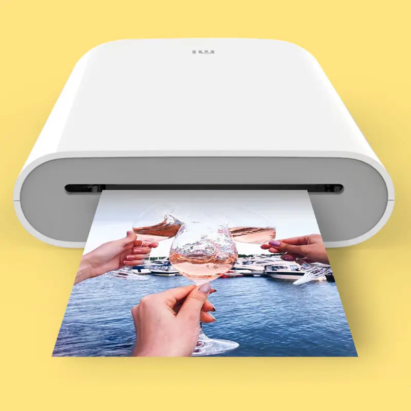 Xiaomi Mi Ar Foto Printer Afdrukken Mijia App Controle Aannemen Zink Zelfklevend Fotopapier Kleine Draagbare Snelle Beeldvorming