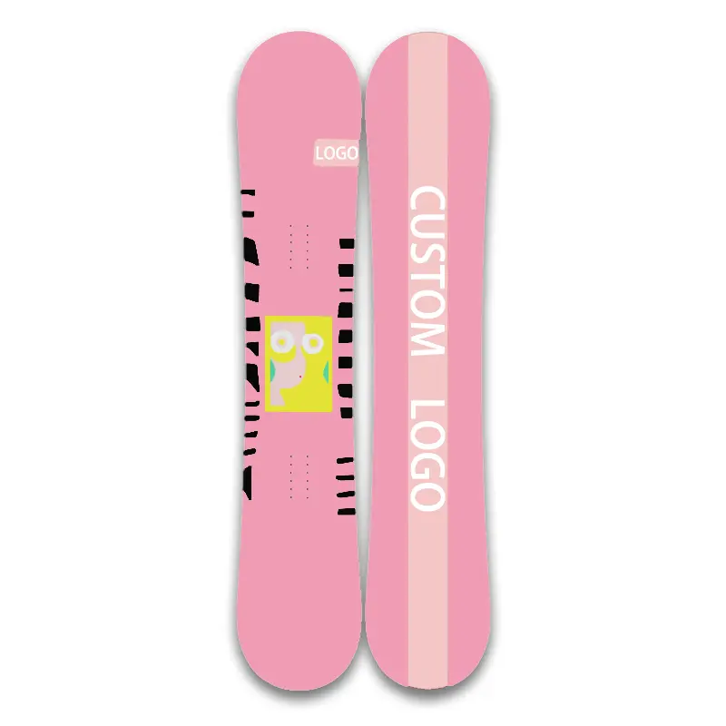 Logotipo personalizado Novo Design Freeride All Mountain Snowboard Inverno Neve Esportes Ski Board Equipamentos Importados Para Homens E Mulheres