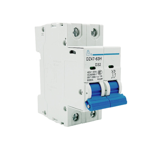 DZ47-63H minyatür devre kesici 2P 25A anma akımı plastik bakır Din ray montajı LI koruma RCBO/RCB/Mini/MCB/RCM - Product Image 2