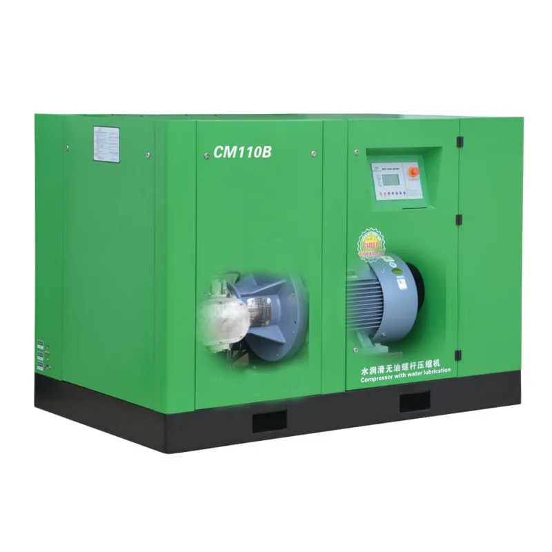 SCR75D 55 kw 75 hp China low noise Direct driven air compressor price for Textile factory
