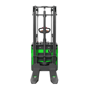 Elektrikli istifleyici 2 ton 4400lbs kapasite maks. Kaldırma yüksekliği 5M akülü stand-on istifleyici elektromanyetik frenleme ile - Product Image 3