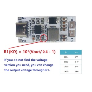 DDTC11UC 14W DC 5V a 6V 8.4V 9V 12V TYPE-C Boost DC-DC regolatore per Arduino Router Wifi IP Camera disco di rete NAS - Product Image 3