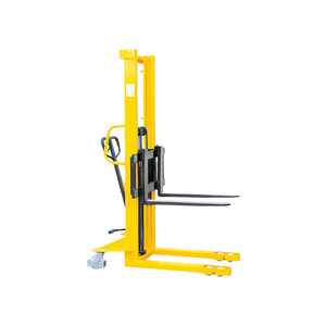 El davul kendini kaldırma 1t manuel el istifleyici 2 ton hidrolik manuel istifleyici manuel asansörlü istifleyici - Product Image 1