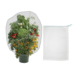 Anti böcek ağacı netleştirme koruma çanta min sipariş 20 çanta örgü net çanta ambalaj sebze - Product Image 3