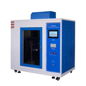 Verificador ardente resistente à chama da câmara 50W vertical horizontal do teste da chama UL94 materiais plásticos