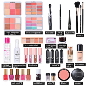 Bán Buôn Tùy Chỉnh Trang Điểm Quà Tặng Set Mỹ Phẩm <span class=keywords><strong>Kit</strong></span> Đa Mục Đích Không Thấm Nước Trang Điểm Bộ Cho Phụ Nữ - Product Image 2