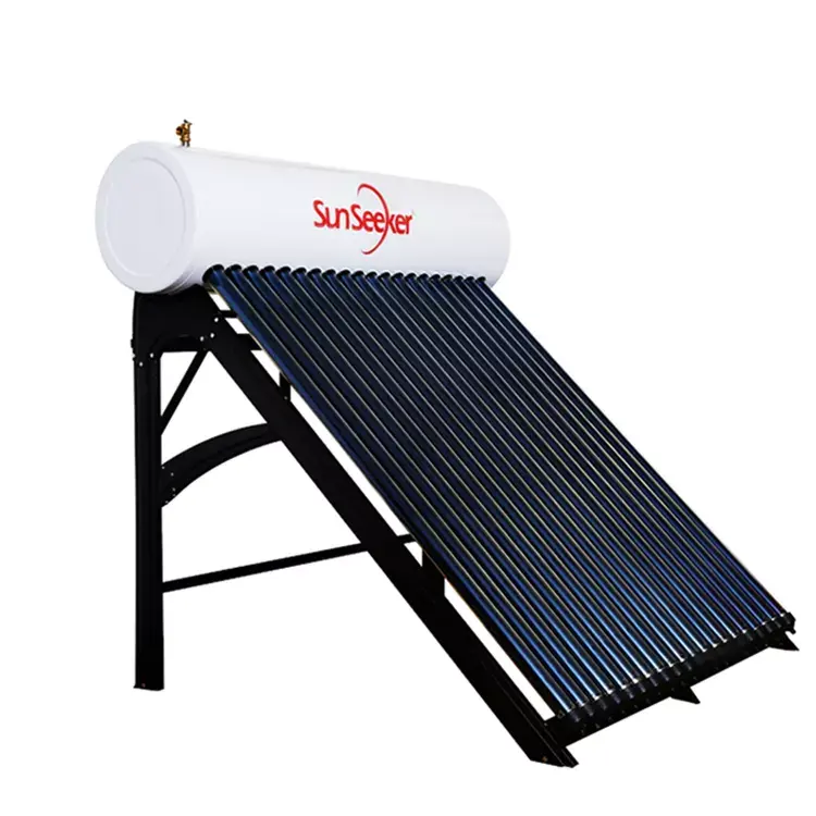 Preço Residencial Atacado Custom Stainless Steel Hybrid New Balcony Solar Non Thermal Water Heater Kits