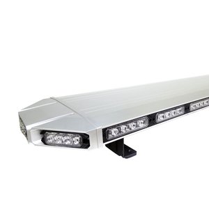 48&quot; Amber <strong>LED</strong> Emergency Used Lightbar <strong>Red</strong> Blue Low Profile Roof Top Warning Strobe Light Bar - Product Image 4