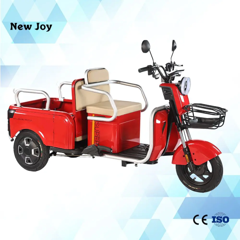 2023 terlaris sepeda motor skuter listrik 3 roda berubah bentuk tenaga besar 1000w 60/72v becak skuter listrik triciclo