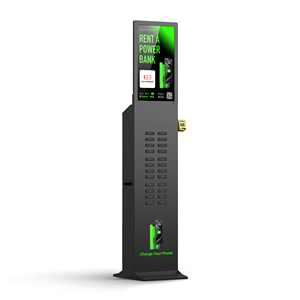 Máquina de venda automática com os entalhes do visto 24 que empilham o bloco de poder portátil do telefone 6000 Mah para ou quiosques múltiplos do restaurante