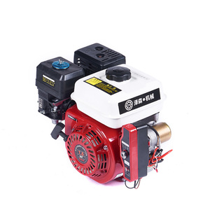 170F benzinli motor için 168 elektrikli başlangıç tek silindirli hava soğutmalı harman makinesi mikro-toprak işleme makinesi cilası makinesi gasoli - Product Image 2
