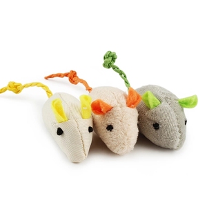 Juguete de Catnip ratones forma gatos, juguetes de peluche de ratón Cat Chew de limpieza de los dientes interactivo juguete - Product Image 3