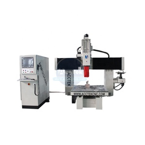 <strong>CNC</strong> Wood Carving Machines 5 <strong>Axis</strong> Swing <strong>Axis</strong> <strong>Rotating</strong> <strong>Axis</strong> 1200*1200mm 100*2500mm Plate Cylinder <strong>Router</strong> for Deep Engraving - Product Image 5