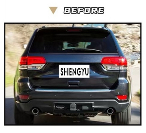 Ön ve arka tampon ve grille hood ile vücut kiti JEEP GRAND CHEROKEE 2014-2022 için yan etekler SRT modeli değiştirmek - Product Image 4