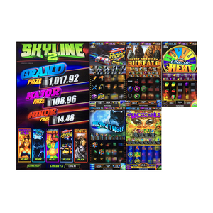 LA05 30*47MM rettangolo di plastica Arcade pulsante Fusion 5 Link Skyline 2 Skyline per macchine da gioco per abilità interruttori a pulsante - Product Image 4