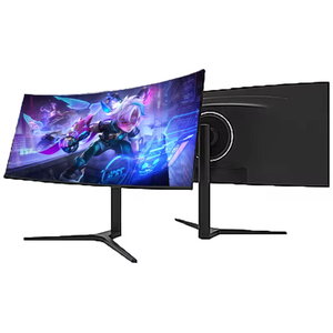 Curved <strong>Monitor</strong> 4k 34 Inch Computer <strong>Monitor</strong> 75hz With <strong>Dp</strong> <strong>Input</strong> Led Screen 21:9 Widescreen Display for Pc - Product Image 1