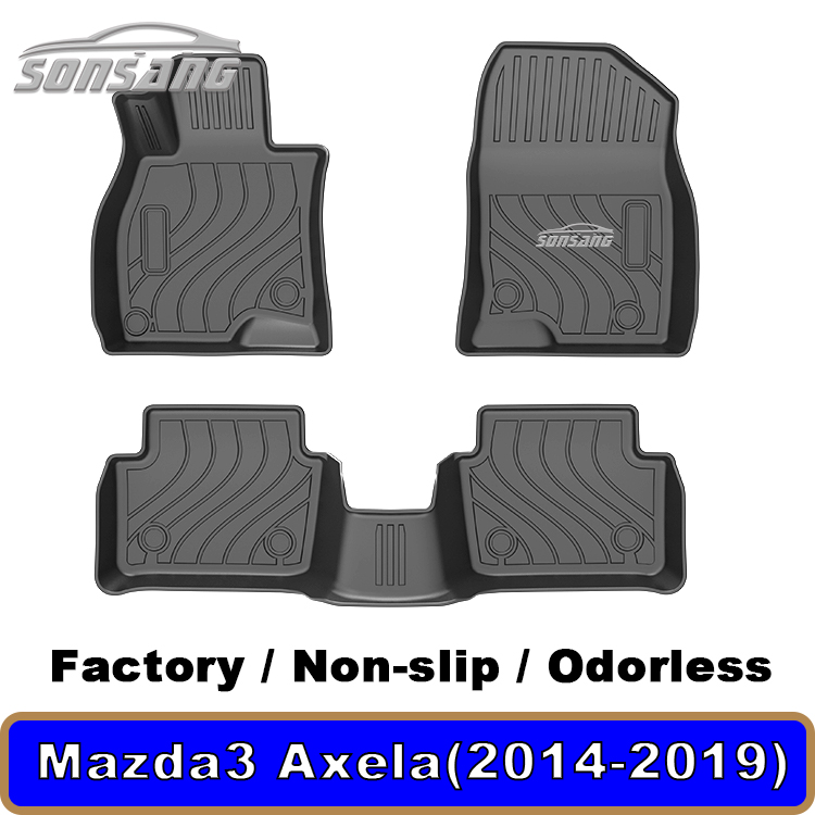 Para Mazda Axela 2020-2024 alfombras de coche