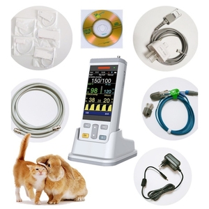 2025 новейших животных, многопараметрический монитор для пациентов, монитор артериального давления SPO2 и ETCO2, Пульсоксиметр - Product Image 6