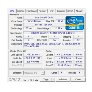 Desktop <strong>Computer</strong> Wholesale Core I5 2400 3.1GHZ CPU <strong>Processor</strong>