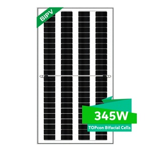 365W trong suốt bảng điều khiển năng lượng mặt trời bipv phim ốp kính không khung cho cửa sổ mái nhà kính - Product Image 2