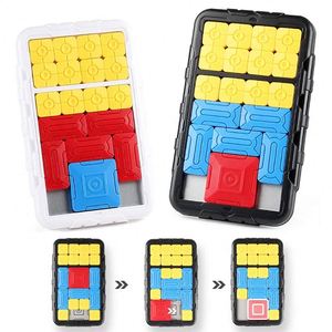 Nuevo Huarong Road Question Bank Teaching Challenge Board Puzzle Game Smart Sensor Toys juguete de entrenamiento de inteligencia - Product Image 3