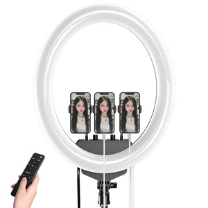 18 Inch 48cm <strong>LED</strong> Ring Light OEM ODM Oval Shape Studio Photographic Video Lighting Make up Salon Tatoo Nail Shop Fill Light - Product Image 2