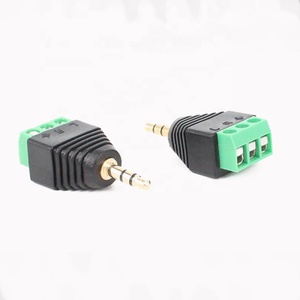 Cantell <strong>3</strong>.<strong>5</strong> <strong>mm</strong> <strong>Jack</strong> Adapter <strong>Jack</strong> to <strong>3</strong> Pin Audio Cable Terminal Block <strong>3</strong>.<strong>5</strong> <strong>mm</strong> <strong>Jack</strong> <strong>3</strong>-Pin - Screw <strong>Mounting</strong>