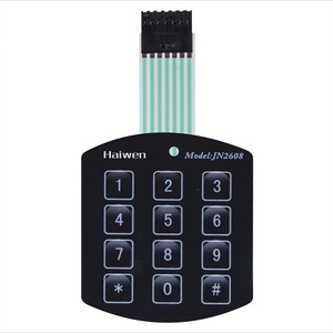 Interruttore a membrana impermeabile a pulsante personalizzato con LED - Product Image 3