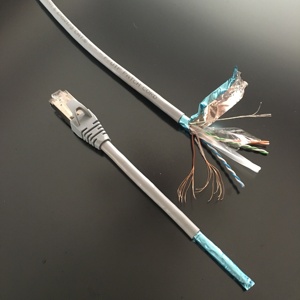3m Cat6 FTP kalkan yama kablosu 26AWG ağ kablosu iletişim kabloları ürün - Product Image 3