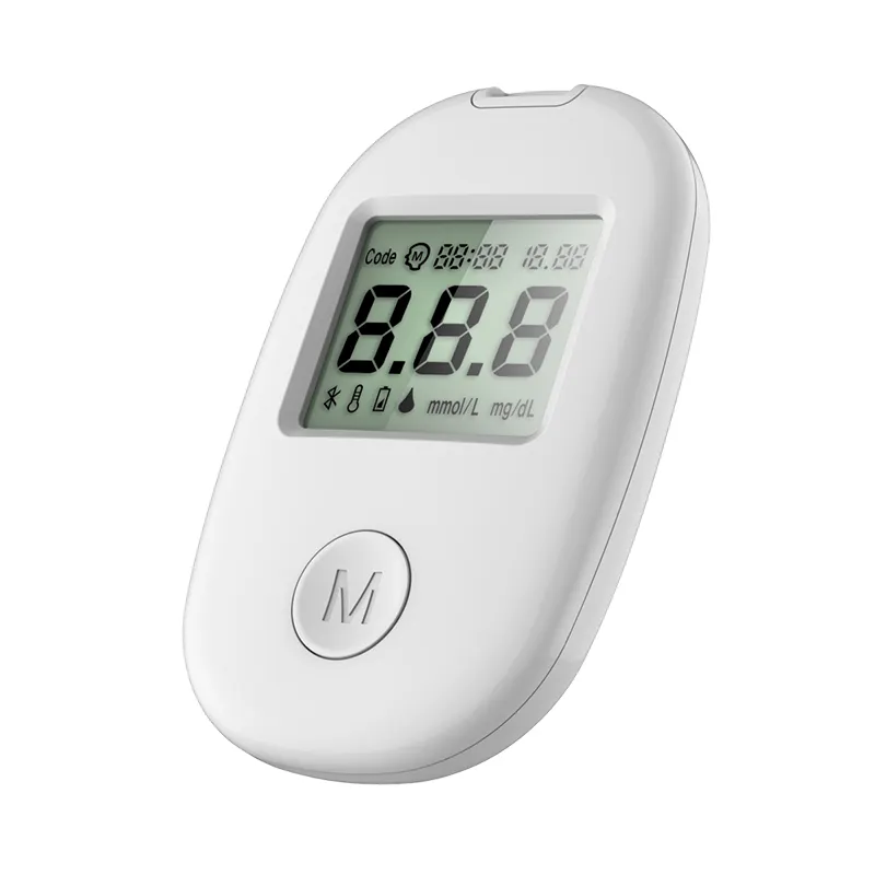 Multifonctionnel lecteur de Glycémie Glucose Bandes LCD Glucomètre Prix