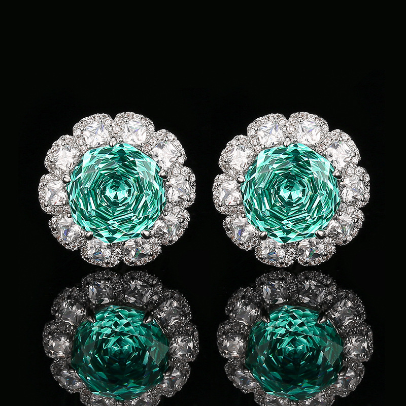 Para clous d'oreilles verts