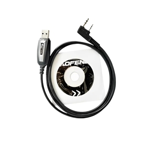 Baofeng cavo USB di programmazione portatile per UV-82 UV-5R BF-888S radio a due vie compatibile UV-K5 Quansheng UV-K6 10km di conversazione - Product Image 1