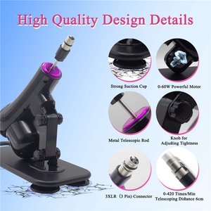 Uzaktan kumandalı otomatik sokma seks makinesi 8 ekleri dahil kadın mastürbasyon cihazı için yumuşak Dildos - Product Image 5