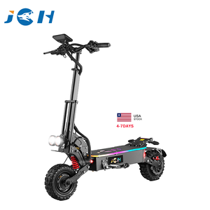 JG1 60 В 3000 Вт * 2 двухмоторный быстроходный складной электрический скутер для взрослых умный цифровой Интеллектуальный электронный скутер со склада США - Product Image 1