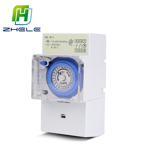 中国製SUL181h機械的な時間スイッチ220v-240v 16アンペア24時間機械式アナログ毎日の時間スイッチdinレール - Product Image 5