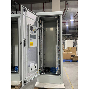 42u metallo impermeabile all'aperto UPS batteria di energia solare armadio elettrico Telecom con condizionatore d'aria esterno in magazzino - Product Image 3