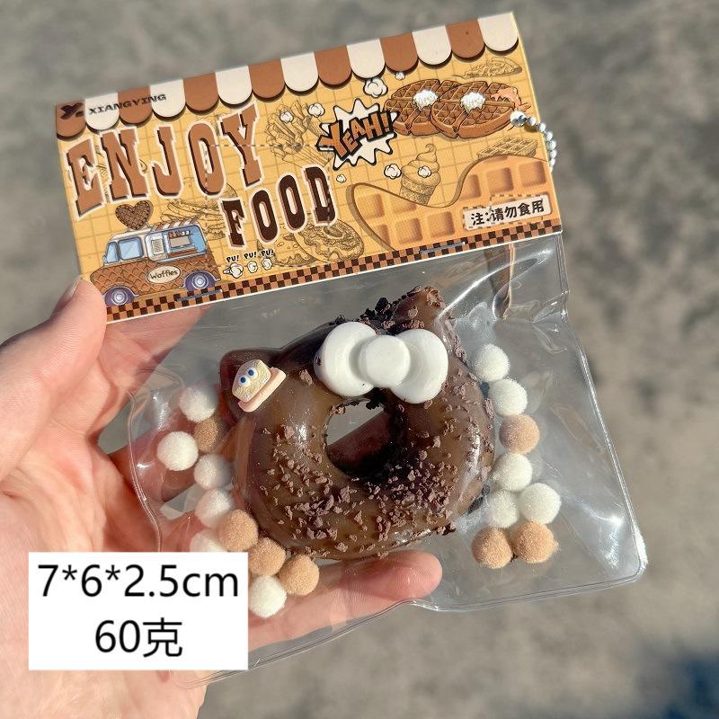 Donut with chocolate kt