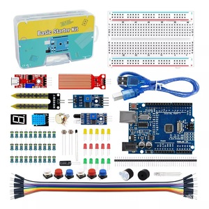 UNO R3 scheda di sviluppo principiante facile apprendimento Kit 400 foro Breadboard parti confezione Starter Kit