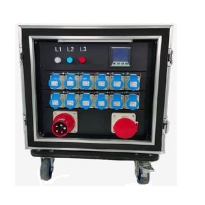 Caja de distribución de alimentación eléctrica de 12 vías con salida de 16/32A 3 pines - Product Image 3