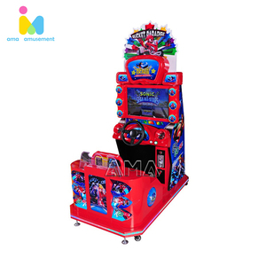 AMA Coin Operated Amusement Park <strong>3D</strong> <strong>Arcade</strong> <strong>Game</strong> <strong>Machine</strong> Car Racing Electronic <strong>Game</strong> for Kids