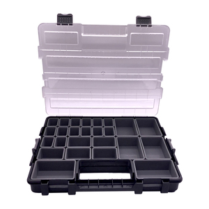 促销塑料车库工具箱美国通用工具箱零件PP塑料工具箱 - Product Image 1
