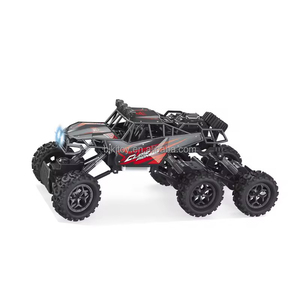 6 tekerlekler 1:10 Rc 1/10 ölçekli alaşım modelleri arabalar 4WD 2.4G Off Road tırmanma araba uzaktan kumanda hobi vücut kamyon Rc paletli kamyon - Product Image 3