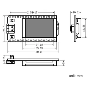 2 pezzi scheda di sviluppo Heltec LoRa32 V3 868MHz 915MHz Display OLED da 0.96 pollici BT + WIFI LoRa Kit per la comunicazione Arduino - Product Image 5