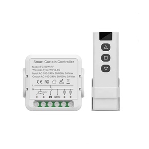 Tuya Smart Life Mini WiFi RF433 Слепой умный выключатель для штор роликовые ставни, катящийся мотор, окно Google Home Alexa - Product Image 1
