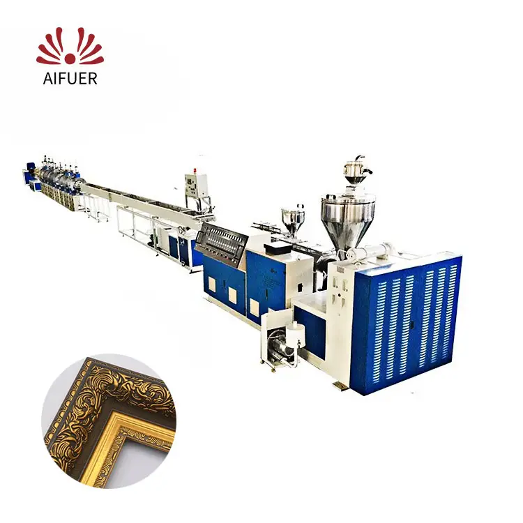Aifuer ps photo frame moulding profile production line