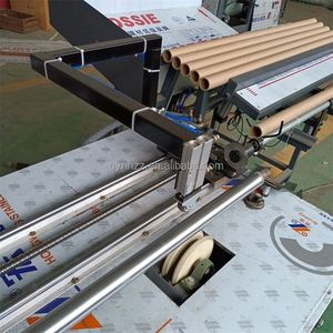 Macchina automatica per taglio di nucleo di tubo di carta CNC a coltello singolo cuscinetto albero motore di taglio per il tessuto di facile scarico di carico - Product Image 4