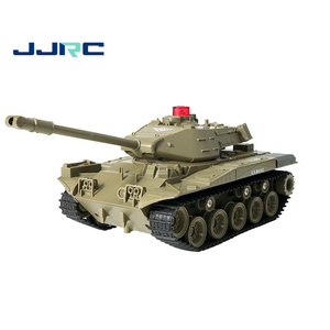 JJRC Q85 1:30 Mini carro armato telecomandato a 270 gradi torretta rotante battaglia tiro Audio giocattolo interattivo Rc carri armati auto - Product Image 6